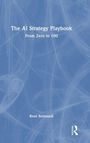 Es steht "The AI Strategy Playbook: From Zero to 100" und "René Bohnsack". Blauer Hintergrund mit weißen Linien.