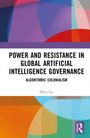 "Power and Resistance in Global Artificial Intelligence Governance: Algorithmic Colonialism" von Zhiyi Liu. Bunte geometrische Formen.