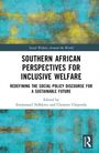 „Southern African Perspectives for Inclusive Welfare: Redefining the Social Policy Discourse for a Sustainable Future“; türkis-gelbes abstraktes Muster.