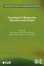 "Transitions in Researcher Education and Careers" ist der Haupttext. Grüner Hintergrund mit weißen Schriften und Logos.