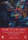 Brian C. Cronk: How to Use SPSS®, Buch