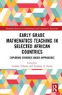 "Early Grade Mathematics Teaching in Selected African Countries", mit buntem geometrischem Muster, Verlag Routledge.
