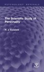„The Scientific Study of Personality“ von H. J. Eysenck. Lila Hintergrund mit blasenartiger Textur. Logo unten rechts.