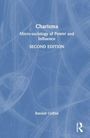 Text: "Charisma: Micro-sociology of Power and Influence, SECOND EDITION, Randall Collins." Blaues Cover mit feinen Linien.