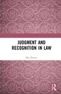 Max Barrett: Judgment and Recognition in Law, Buch