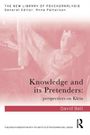 Titel: "Knowledge and its Pretenders: perspectives on Klein" von David Bell. Illustration einer schemenhaften Figur.