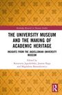 Titel: "The University Museum and the Making of Academic Heritage". Gelber Hintergrund mit kleinem Muster.