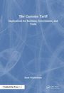 "The Customs Tariff: Implications for Business, Government, and Trade" von Mark Rowbotham. Blaues Cover mit abstraktem Design.