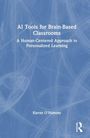„AI Tools for Brain-Based Classrooms: A Human-Centered Approach to Personalized Learning“ von Kieran O'Mahony, abstraktes blaues Muster.