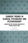„Current Trends in Clinical Psychology and Psychotherapy“ steht auf weißem Hintergrund, darunter ein geometrisches Muster.
