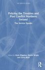 Blauer Hintergrund, Titel: "Policing the Troubles and Post Conflict Northern Ireland", Editoren: Mark Kilgallon, Martin Wright, Gavin Boyd.