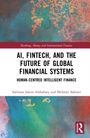 Titel: "AI, Fintech, and the Future of Global Financial Systems". Bunte abstrakte Illustration im Hintergrund.