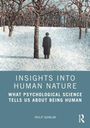 "INSIGHTS INTO HUMAN NATURE. Ein Mann steht im verschneiten Wald. Der Himmel ist blau, die Bäume tragen keine Blätter."