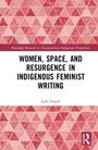 "Women, Space, and Resurgence in Indigenous Feminist Writing" von Julia Siepak. Oberer und unterer Rand mit rosa Dreiecken.