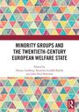 "MINORITY GROUPS AND THE TWENTIETH-CENTURY EUROPEAN WELFARE STATE" auf buntem geometrischem Hintergrund.