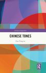 Text: "Chinese Linguistics", "CHINESE TONES", "Gao Yong’an". Bunte geometrische Formen im Hintergrund.