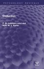Der Text "Deduction" steht groß, mit Autoren "P. N. Johnson-Laird and Ruth M. J. Byrne", auf abstraktem, bläulichem Muster.