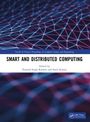 Text: "SMART AND DISTRIBUTED COMPUTING" oben in Großbuchstaben. Abstraktes Netzwerk aus leuchtenden Linien im Hintergrund.