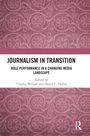 „JOURNALISM IN TRANSITION: ROLE PERFORMANCE IN A CHANGING MEDIA LANDSCAPE“, rote Ornamente, Herausgeber: Claudia Mellado, Daniel C. Hallin.