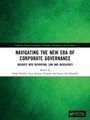 "NAVIGATING THE NEW ERA OF CORPORATE GOVERNANCE: INSIGHTS INTO REPORTING, LAW AND INSOLVENCY" auf grünem Hintergrund.