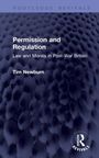 „Permission and Regulation: Law and Morals in Post-War Britain“ von Tim Newburn. Dunkles strukturiertes Muster.
