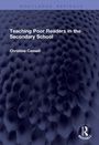 Oben: "ROUTLEDGE REVIVALS". Titel: "Teaching Poor Readers in the Secondary School". Autor: "Christine Cassell". Unten Textur.