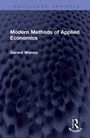 „Modern Methods of Applied Economics“ von Gérard Worms. Der Hintergrund zeigt eine strukturierte dunkle Oberfläche.