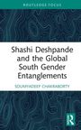 "Shashi Deshpande and the Global South Gender Entanglements" von Soumyadeep Chakraborty. Blau-weißes abstraktes Design.