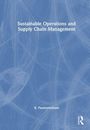 Titel: "Sustainable Operations and Supply Chain Management" von R. Panneerselvam. Hintergrund in Blau mit weißen Linien.