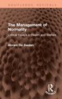 "The Management of Normality: Critical Essays in Health and Welfare" von Abram De Swaan, Texturierte braune Oberfläche.