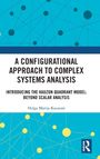Titel: A Configurational Approach to Complex Systems Analysis. Autor: Helga Marija Kauzonė. Blaues Muster mit gelben Punkten.