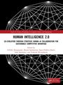 Buchtitel: Human Intelligence 2.0. Roter und weißer Hintergrund mit schwarzem Gittermuster und CRC-Press-Logo.