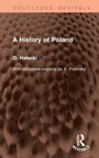 Routledge Revivals, A History of Poland, O. Halecki, with additional material by A. Polonsky. Texturierter Hintergrund.
