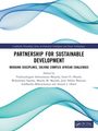 "PARTNERSHIP FOR SUSTAINABLE DEVELOPMENT: BRIDGING DISCIPLINES, SOLVING COMPLEX AFRICAN CHALLENGES" oben blaue Wellenlinien.