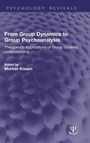 From Group Dynamics to Group Psychoanalysis, Buch