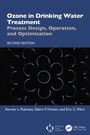 "Ozone in Drinking Water Treatment: Process Design, Operation, and Optimization, SECOND EDITION." Abstrakte Kreise.
