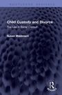 "Child Custody and Divorce: The Law in Social Context" von Susan Maidment. Strukturiertes, dunkles Hintergrundmuster.