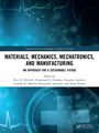 Text "Materials, Mechanics, Mechatronics, and Manufacturing" über technische Grafiken mit Zahnrädern und Kreuzen.