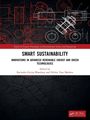 Oben "Taylor & Francis Proceedings in Environmental Science and Engineering". Titel: "SMART SUSTAINABILITY", Untertitel: "Innovations in Advanced Renewable Energy and Green Technologies". Herausgegeben von Ravindra Giriraj Bhardwaj und Nithin Tom Mathew. Im Hintergrund technische Zeichnungen.