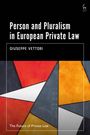"Person and Pluralism in European Private Law" von Giuseppe Vettori. Abstrakte, bunte geometrische Formen.