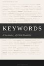 KEYWORDS: A Vocabulary of Child Disability, darunter viele Begriffe in blasser Schrift. Autor: Dan McEvoy.