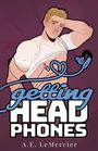 Text: "Getting Headphones" und "A.E. LeMercier". Illustration eines blondhaarigen Mannes, der ein T-Shirt hebt.