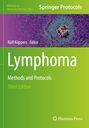 "Lymphoma: Methods and Protocols, Third Edition, Ralf Küppers Editor." Grünes Cover mit abstraktem Bild und Logo unten.