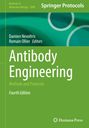 "Antibody Engineering: Methods and Protocols, Fourth Edition" steht groß auf einem grünen Hintergrund.
