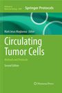 Buchtitel: "Circulating Tumor Cells". Herausgeber: Mark Jesus Magbanua. Grüne abstrakte Designs auf dem Cover.