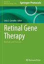 „Retinal Gene Therapy: Methods and Protocols“, Livia S. Carvalho Editor, grüner Hintergrund, Humana Press-Logo.