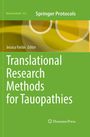 "Translational Research Methods for Tauopathies", Jessica Fortin Editor, Neuromethods 233, grüner Hintergrund, abstrakte Formen.