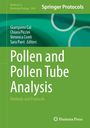 Oben links steht „Methods in Molecular Biology 3042“. Titel: „Pollen and Pollen Tube Analysis“. Grün-blaues Design.