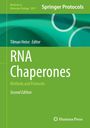 Grünes Buchcover: Titel "RNA Chaperones", Editor "Tilman Heise", "Methods in Molecular Biology 3051", "Second Edition".