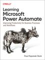 Paul Papanek Stork: Learning Microsoft Power Automate, Buch
